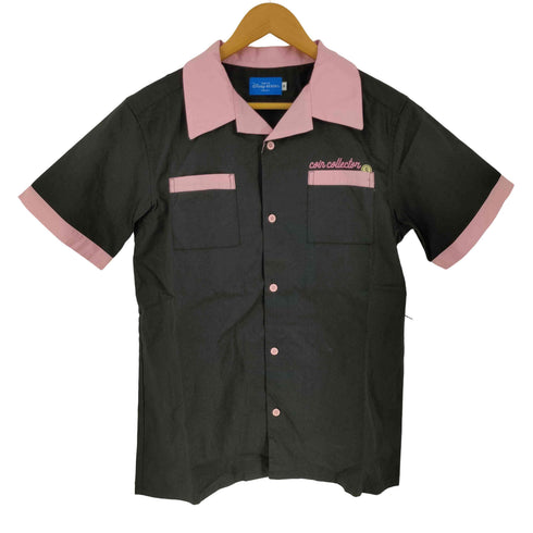 キャラクター バックプリント ボーリングシャツ メンズ JPN:M