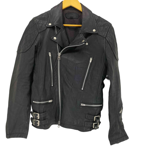 ジャックローズ JACKROSE UNIVERSALジップ ラムレザー ダブルライダースジャケット メンズ 3