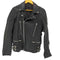 ジャックローズ JACKROSE UNIVERSALジップ ラムレザー ダブルライダースジャケット メンズ 3