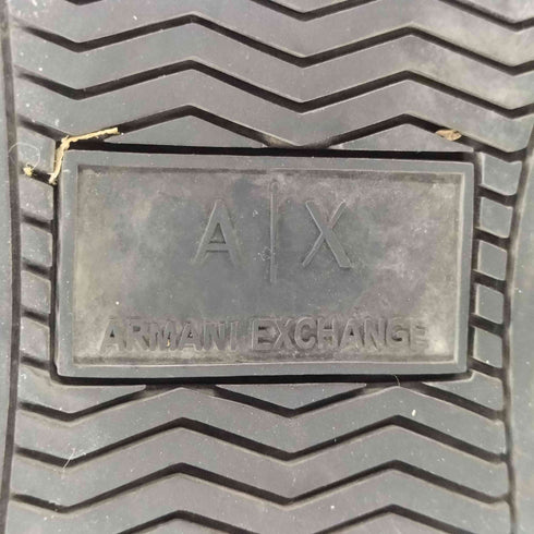 アルマーニエクスチェンジ ARMANI EXCHANGE パンチング加工 ハイカット スニーカー メンズ EUR:40