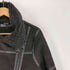 ザラ ZARA フェイクレザー ボア ダブルライダースジャケット レディース import:S