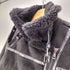 ザラ ZARA フェイクレザー ボア ダブルライダースジャケット レディース import:S