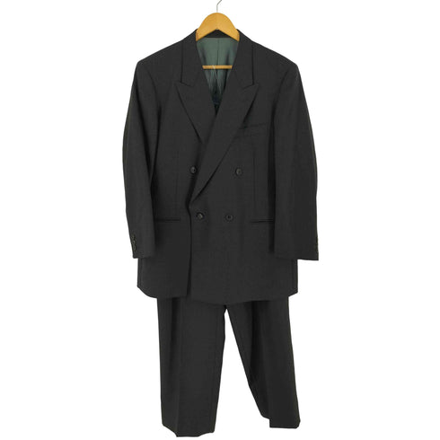 GINZA SAWAMOTO ギンザサワモト ウール100 ダブルプレスト スーツセットアップ メンズ