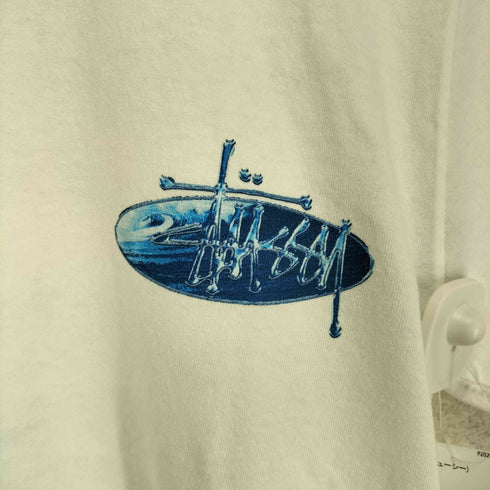 ステューシー Stussy 26SS WAVE OVAL TEE ウェーブ オーバル 半袖 Tシャツ メンズ S