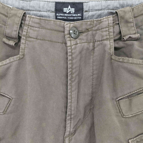 アルファインダストリーズ ALPHA INDUSTRIES ダブルニー カーゴパンツ メンズ JPN:M