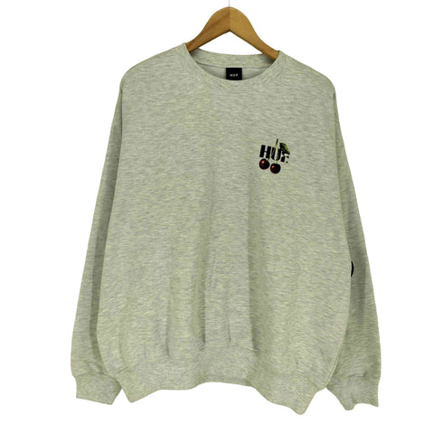 ハフ HUF 25SS SET OF CHERRIES CREWNECK セット オブ チェリーズ クルーネック メンズ M