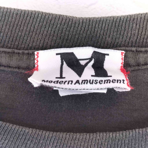 modern amusement モダンアミューズメント USA製 コットン プリントTシャツ メンズ L