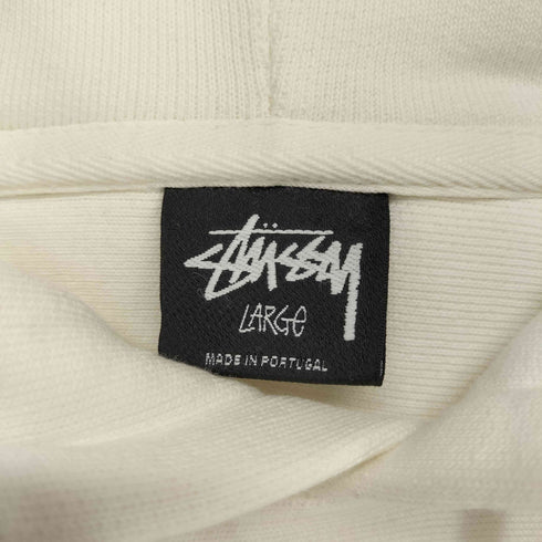 ステューシー Stussy ワンポイント ロゴプリント プルオーバーパーカー メンズ L