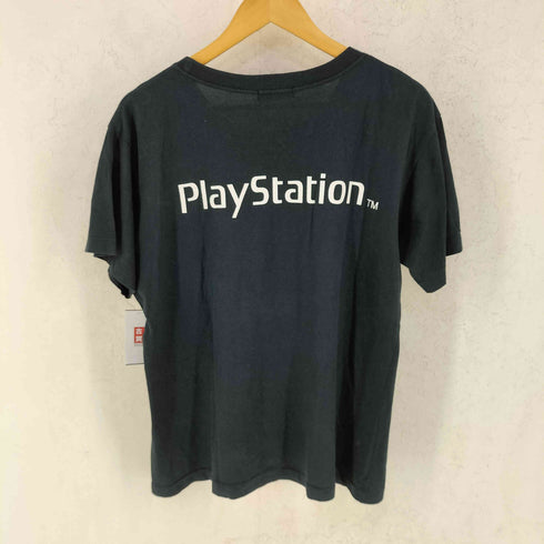 90S 袖・裾シングル 企業 ゲームハード ロゴ プリント Tシャツ メンズ