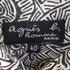 アニエスベーオム Agnes b.homme チュニジア製 幾何学模様柄 長袖 コットン レギュラーカラー シャツ メンズ 40