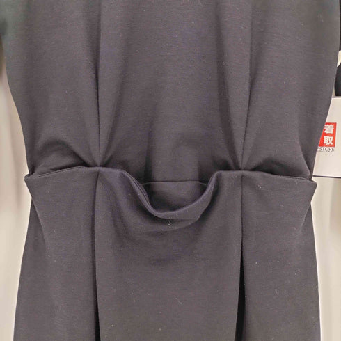 ジルサンダー JIL SANDER イタリア製 クルーネック コットン 七分袖 ワンピース レディース DE:36
