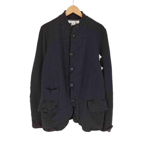 コムデギャルソンシャツ COMME des GARCONS SHIRT 縮絨ウール テーラード ジャケット メンズ XS