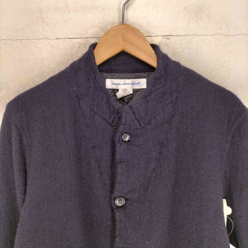 コムデギャルソンシャツ COMME des GARCONS SHIRT 縮絨ウール テーラード ジャケット メンズ XS