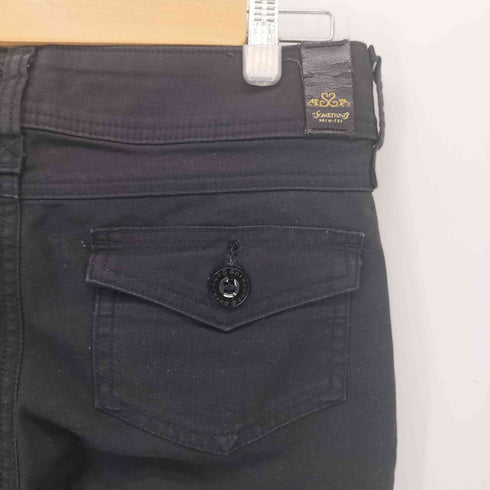 エドウィン EDWIN SOMETHING EDWIN ストレッチローライズフレアデニム y2k レディース JPN:M