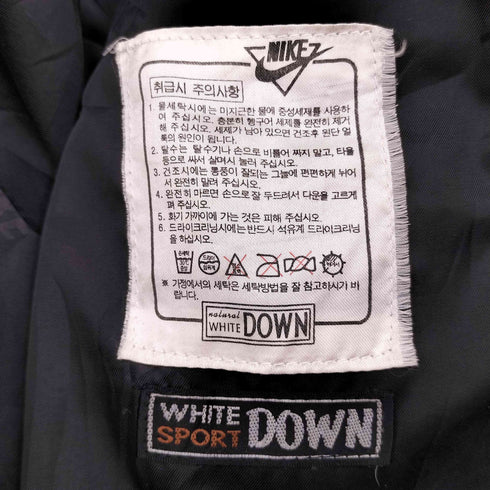 ナイキ NIKE 90S WHITE SPORT DOWN リップストップ ダウンジャケット メンズ 110