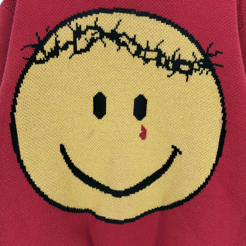 SOMEIT K.O.K VINTAGE KNIT ニット セーター スマイル メンズ JPN:M