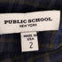 PUBLIC SCHOOL USA製 チェック ラップ スカート レディース 2