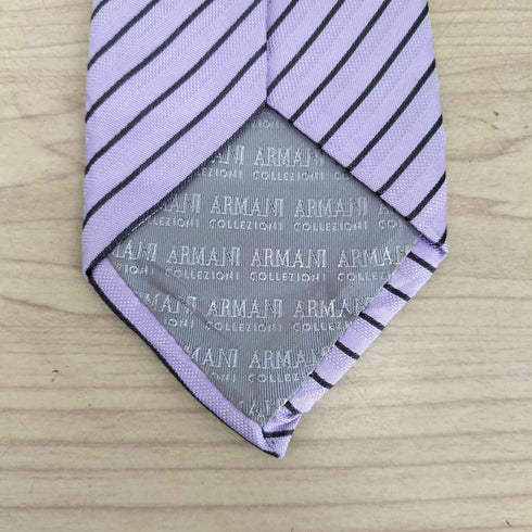 アルマーニコレツィオーニ ARMANI COLLEZIONI ストライプ シルクネクタイ メンズ