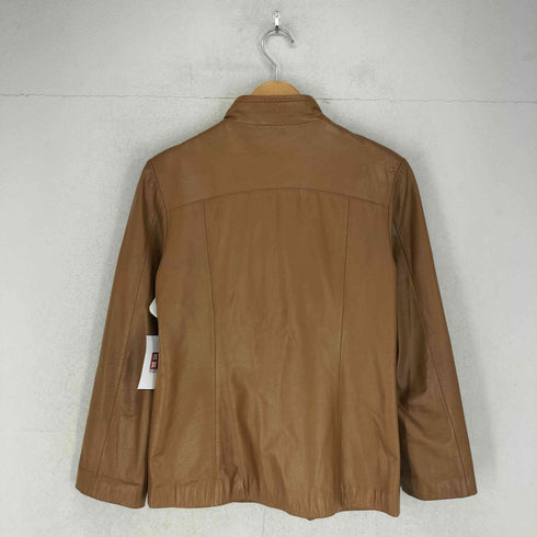Castelba Jac real leather リアルレザー ジップアップジャケット レディース 66