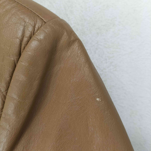 Castelba Jac real leather リアルレザー ジップアップジャケット レディース 66
