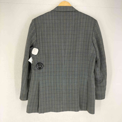 バーバリーズ BURBERRYS ウール&シルク 背抜き 2B テーラードジャケット メンズ 170
