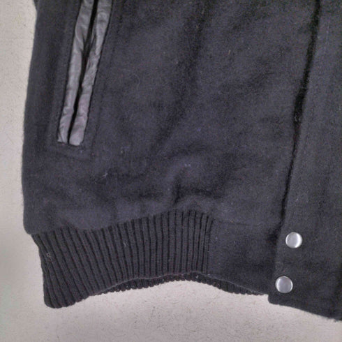Cullinz Creek 襟袖レザー 企業ロゴ スタジャン メンズ 2XL