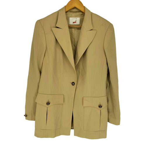 MONDI ピークドラペル 1Bテーラードジャケット レディース JPN:38