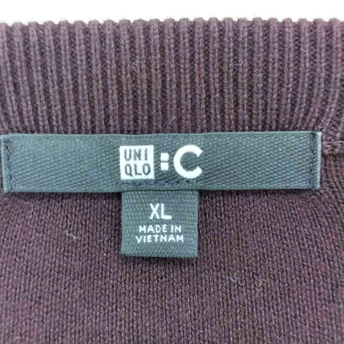 ユニクロシー UNIQLO:C スムースコットンクルーネックセーター レディース JPN:XL