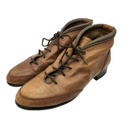 イッセイミヤケメン ISSEY MIYAKE MEN 70S~80S 初期 レザー チャッカブーツ メンズ JPN:24.5