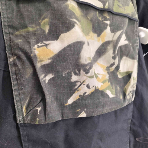 オークリー OAKLEY FGL TC STROKE ANORAK GREEN PRINT メンズ S
