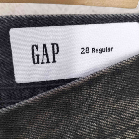 ギャップ Gap 26SS バギー ダブルニー ペインター ブラック デニム ハーフパンツ ショーツ メンズ 28