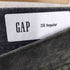 ギャップ Gap 26SS バギー ダブルニー ペインター ブラック デニム ハーフパンツ ショーツ メンズ 28