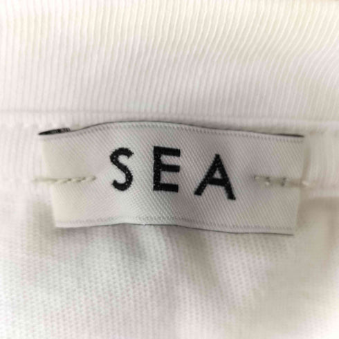 シー SEA SEAVALLEY PIZZA SHOP TEE グラフィック プリント Tシャツ レディース JPN:0