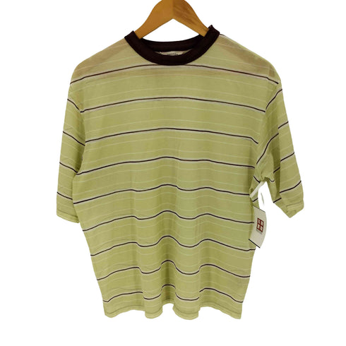 トゥデイフル TODAYFUL Sheer Border T-shirt 半袖 シアー ボーダー Tシャツ レディース JPN:XS