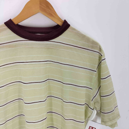 トゥデイフル TODAYFUL Sheer Border T-shirt 半袖 シアー ボーダー Tシャツ レディース JPN:XS