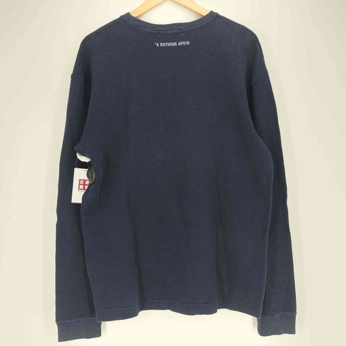 アベイシングエイプ A BATHING APE CLASSICS APE HEAD エイプヘッド サーマル L/S 長袖 カットソー メンズ JPN:XL