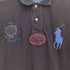 ポロバイラルフローレン Polo by RALPH LAUREN ビッグポニー エンブレム ナンバリング 鹿の子 S/S 半袖 ポロシャツ メンズ import:L