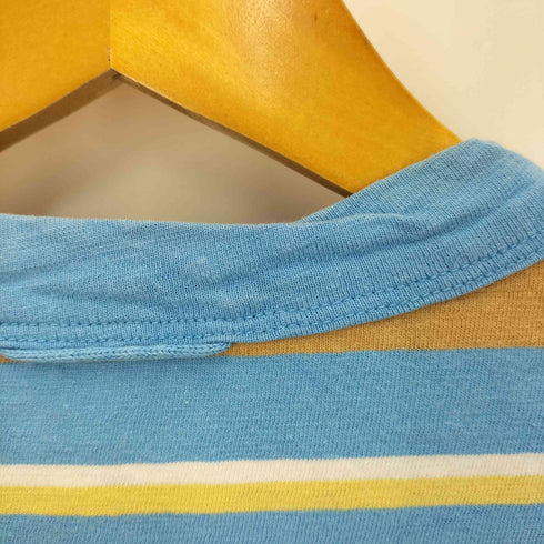 フォーティーファイブアール 45R マルチボーダー Tシャツ レディース