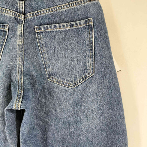 バナナリパブリック BANANA REPUBLIC HIGH-RISE RIGID WIDE LEG デニムパンツ レディース US:26-27