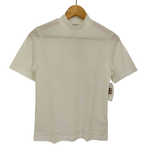 サンスペル Sunspel MOCK NECK TEE モックネック Tシャツ レディース JPN:2