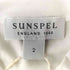 サンスペル Sunspel MOCK NECK TEE モックネック Tシャツ レディース JPN:2