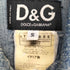 ディーアンドジードルチェアンドガッバーナ D&G DOLCE&GABBANA MADE IN ITALY イタリア製 ジップ デニム ジャケット レディース S