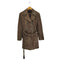 ボッシュ BOSCH pig suede ピッグスエード トレンチコート レディース JPN:M