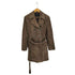 ボッシュ BOSCH pig suede ピッグスエード トレンチコート レディース JPN:M