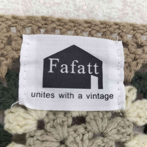 ファーファット FAFATT グラニースクエアカーディガン レディース F