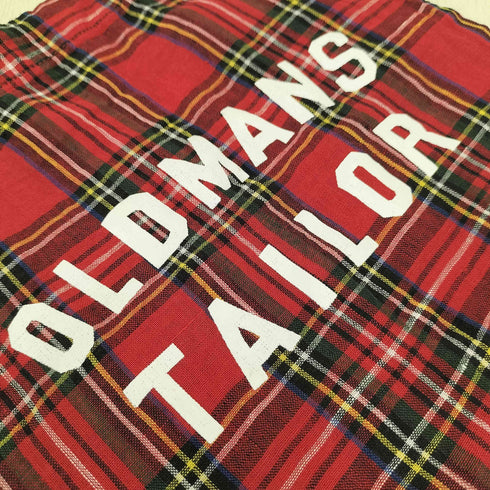 オールドマンズテーラー R&D.M.Co-/OLDMAN’S TAILOR タータンチェック トートバッグ レディース