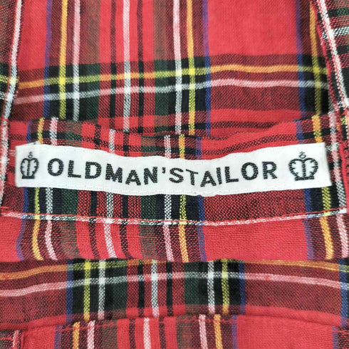 オールドマンズテーラー R&D.M.Co-/OLDMAN’S TAILOR タータンチェック トートバッグ レディース