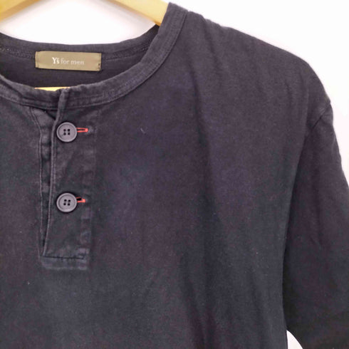 ワイズフォーメン Ys for men ヘンリーネック S/S 半袖 Tシャツ メンズ JPN:3