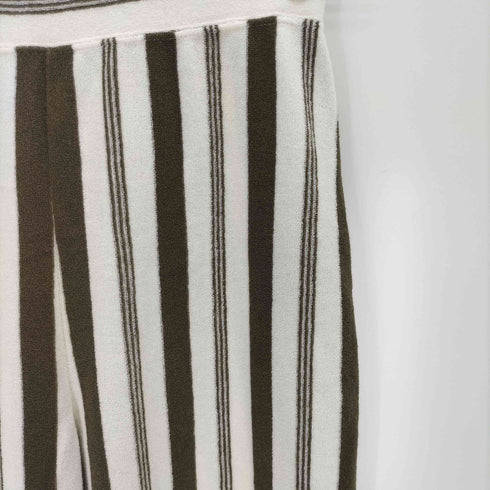 フィーニー PHEENY 26SS Pile Border Relaxed Flare Pants パイルボーダーリラックスフレアパンツ レディース 1
