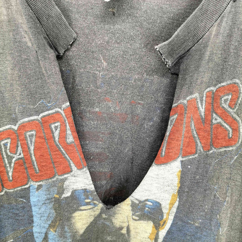 ヘインズ Hanes 80-90s MADE IN USA USA製 BLACKOUT TOUR 1983 バンド ノースリーブ タンクトップ メンズ XL